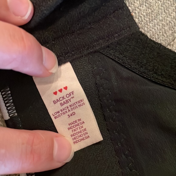 Victoria’s Secret low back bustier (34D) and shapewear (M) - Picture 5 of 13